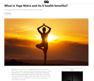 What is Yoga Nidra and its 5 health benefits?- GQ